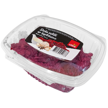 C8A2C198936D5F2563D11BF60F2F7FDB208A65EEB6B3CC22AECE6D2DCB03D48B Salāti biešu ar ķiplokiem Citro 300 g