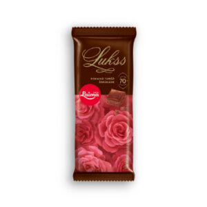 Šokolāde Laima porainā tumšā Lukss 70% 60g
