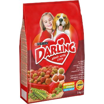 DF1140B3CCD87FFB87D684939022BA22226BB2C78CE8DD64B376E14845F8979A Barība suņiem Darling gaļa