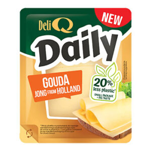 Siers Gouda DeliQ 46% šķēles 100g