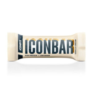 Batoniņš proteīna Iconfit Iconbar Vanilla Cream 45g