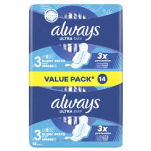 Hig. paketes Always Ultra Super Extra 14 gb