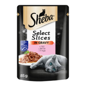 Barība kaķiem Sheba Cuisine pouch salmon cig 85g