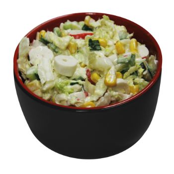 4235173B4933D28C3E27C85A40EB5EE4EB5E5E64184A06A25E9DCA4846C9EE25 Salāti Surimi ar kāpostiem Citro sv.