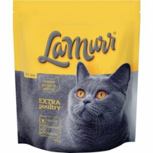 Barība kaķiem La Murr sausā Extra Poultry 800g