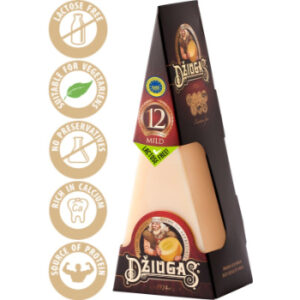 Siers Džiugas Mild 40% 12men. 180g