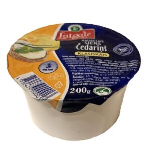 Siers kausētais Čedariņš Latgales piens 200g