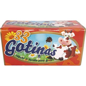 Cepumi 33 gotiņas arkars.piena garšu 180g