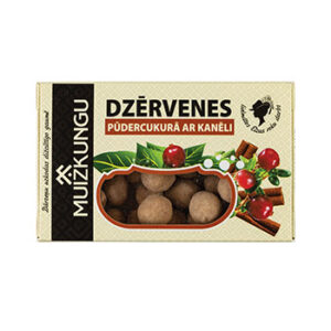 Dzērvenes pūdercukurā ar kanēli Muižkungu 85g