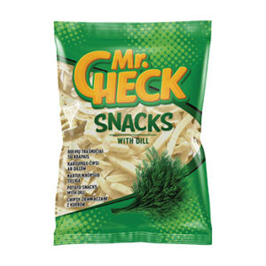 Čipsi kartupeļu ar dillēm 50g