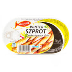 Konservi Šprotes kūpinātas eļļā 170g