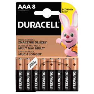 Baterija Duracell AAA 8gb