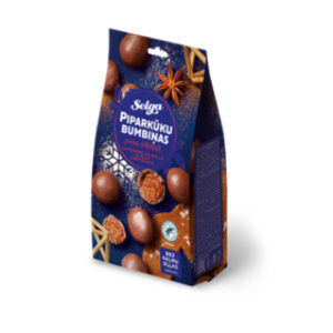 Piparkūku bumbiņas piena šokolādē 150g