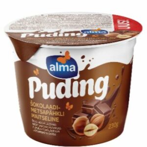 Pudiņš Alma šokolādes lazdu riekstu 230g