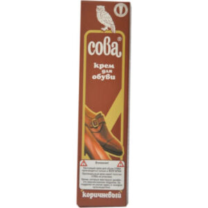 Apavu krēms Pūce tūbiņā brūns 50ml