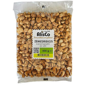 Zemesrieksti karamelizēti ar sāli 500g