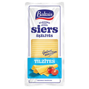 Siers Tilzītes Baltais šķēlītēs 500g