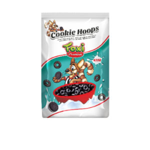 Sausās brok. gredzentiņi ar cepumu garšu Foxi 420g