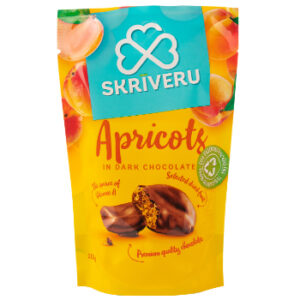 Aprikozes tumšajā šokolādē 110g