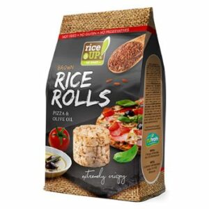 Galetes brūno rīsu mini čipsi ar picas garšv.un olīveļļu 50g