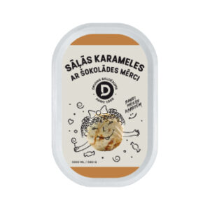 Saldējums Druva sāļās karameles 1L/500g