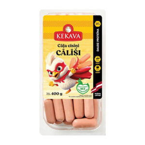 Cāļa cīsiņi Cālīši Ķekava 400g