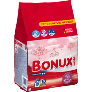 Veļas pulveris Bonux Magnolia 1.17kg