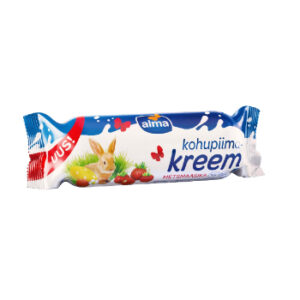 Biezpiena krēms ar meža zemenēm Alma 300g