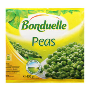 Zirnīši zaļie saldētie Bonduelle 400g