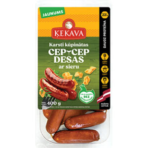 Desiņas kūpinātas cāļa ar sieru 400g