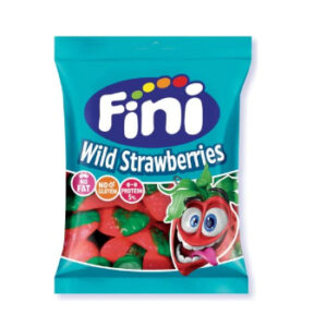 Konfektes želejas Fini Strawberries 90g