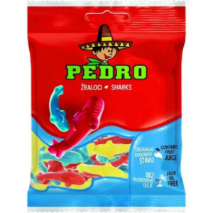 Konfektes želejas Pedro Sharks 80g
