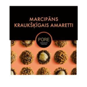 Trifeles ar marcipāna krēma pild.Amareto cepumu dekoru 96g