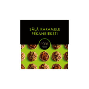 Trifeles ar sāļās karameles krēma pild. pekanr. dekoru 110g