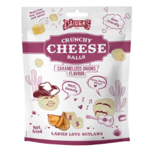 Siers Džiugas ar kar.sīpolu garšu 45% bumbiņas 40g