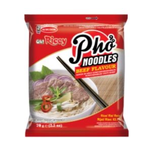 Rīsu nūdeļu zupa ar liellopu garšu PHO OH! 70g