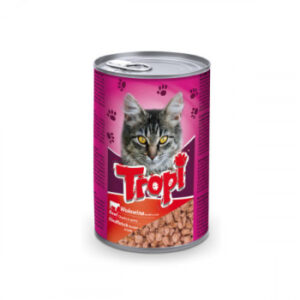 Konservi kaķim Tropi liellopu 830g