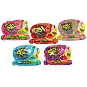 Želejkonfekte Juicy Drop Gummies Bazooka 57g