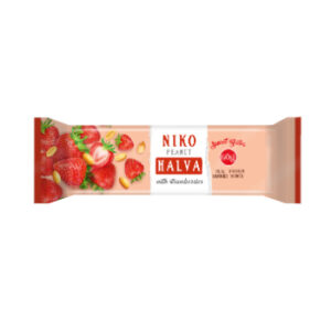 Halva zemesriekstu ar zemenēm Niko 60g