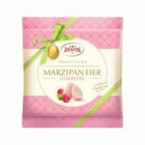 Konfektes marcipāna oliņas aveņu 125g L.D.