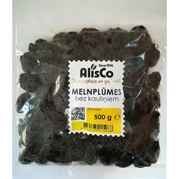 47F17D9CE796F4A73154142672A623C3D75DB6194B2DF235A73CC021A8BDBD62 Plūmes melnās žāvētas Alis Co 500g