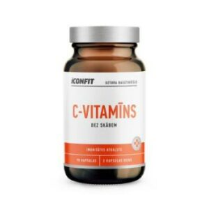Vitamīns C bez skābem 800mg Iconfit N90
