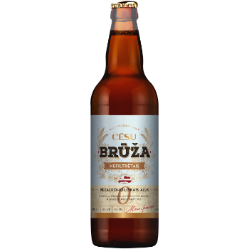 5B462D43C795E7892E69435CA45D7766C594836E77BAFFAADDE87FA087B36511 Alus Cēsu Brūža nefiltrētais 0% 0.5l