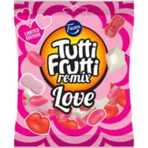 Želejkonfektes Tutti Frutti Remix Love 150g