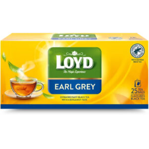 Tēja melnā Earl Grey Loyd 1.7gx25tm