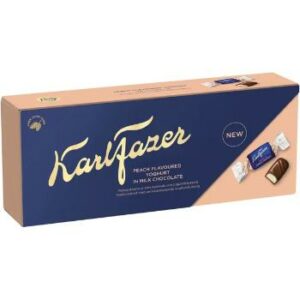 Konfekšu kārba Karl Fazer ar persiku jogurta pild. 250g L.D.