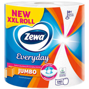 Dvieļi papīra Zewa Everyday Jumbo 440 lapas