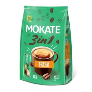 Kafijas dzēriens Mokate 3 in1 Irish 170g (17gX10)