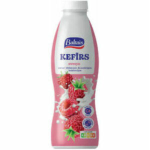 Kefīrs aveņu Baltais pudelē 700g