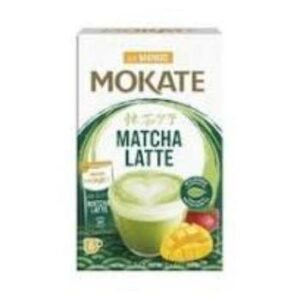 Šķīstošais dzēriens Mokate Latte Matcha Mango 14gx6gab